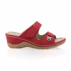 Amarpies Mules / Sabots Femme Rouge