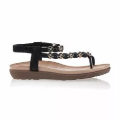 Amarpies Tongs / Entre-doigts Femme Noir