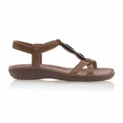 Amarpies Sandales / Nu-pieds Femme Marron