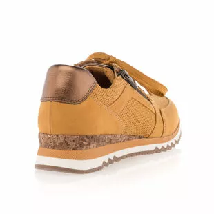 Marco Tozzi Baskets / Sneakers Femme Jaune â Image 5