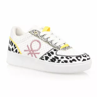 Benetton Baskets / Sneakers Femme Multicouleur â Image 2