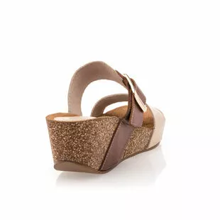 Simplement B Mules / Sabots Femme Beige – Image 5