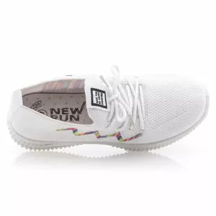NewRun Baskets / Sneakers Femme Blanc – Image 6