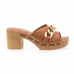 Free Monday Mules / Sabots Femme Marron