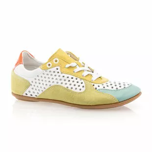 Diabolo Studio Baskets / Sneakers Femme Jaune â Image 2