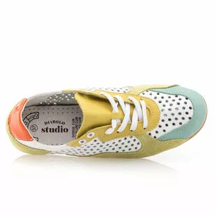 Diabolo Studio Baskets / Sneakers Femme Jaune â Image 6