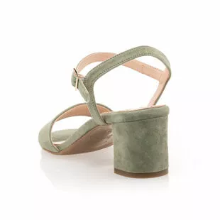 Les Fées De Bengale Sandales / Nu-pieds Femme Vert – Image 5