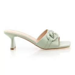 Pretty Stories Mules / Sabots Femme Vert