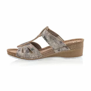 Inblu Mules / Sabots Femme Beige â Image 4