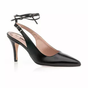 Vinyl Shoes Escarpins Femme Noir – Image 2