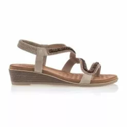 Amarpies Sandales / Nu-pieds Femme Beige