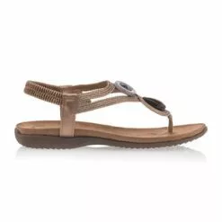 Amarpies Tongs / Entre-doigts Femme Jaune