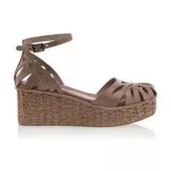 Soleil Sandales / Nu-pieds Femme Marron