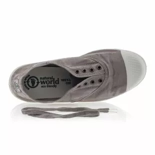 NATURAL WORLD Baskets / Sneakers Femme Gris â Image 6