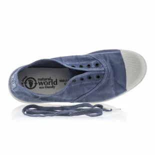 NATURAL WORLD Baskets / Sneakers Femme Bleu â Image 6